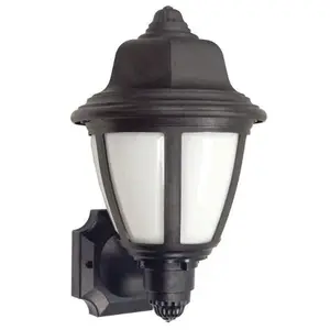 LiteCo FP122-I60-BWP 8 X 8 X 13.5 In. Incandescent Outdoor Wall Sconce