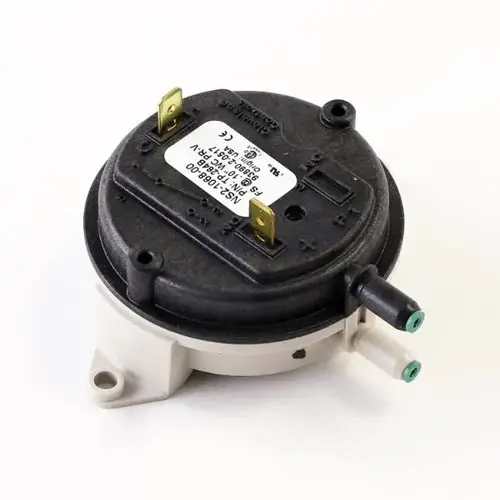 Differential Pressure Switch With Hose And Barbs, 0.10" Wc