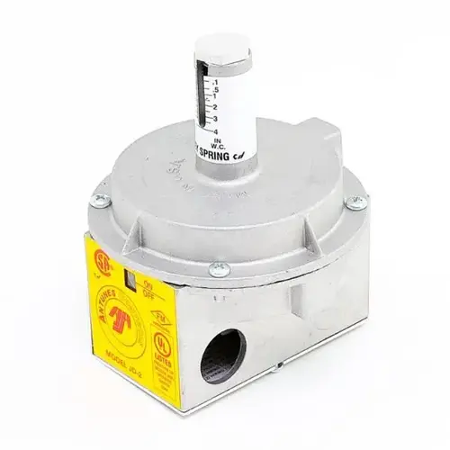 Air Differential, Vacuum, Pressure Switch, Gray Spring, 0.1-4" Wc Air Differential, Vacuum, Pressure Switch, Gray Spring, 0.1-4" Wc