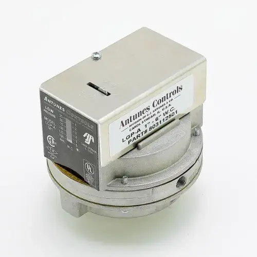 Low Gas Pressure Switch, Lgp-A, M/R, 1-6" Wc Low Gas Pressure Switch, Lgp-A, M/R, 1-6" Wc