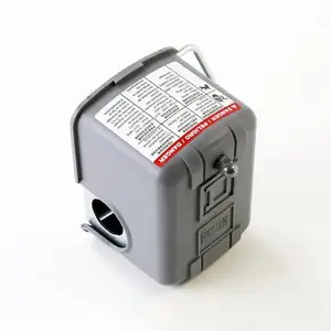 Schneider 9013FSG2J21M4 Water Pump Switch, Adjustable Differential, Cut-Off, 30 Psi / 50 Psi