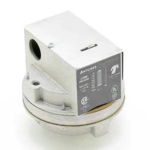 Low Gas Pressure Switch, Lgp-A, M/R, 2-14" Wc Low Gas Pressure Switch, Lgp-A, M/R, 2-14" Wc
