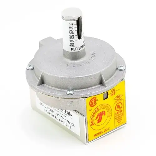 Air Differential, Vacuum, Pressure Switch, Red Spring, 0.1-24" Wc Air Differential, Vacuum, Pressure Switch, Red Spring, 0.1-24" Wc