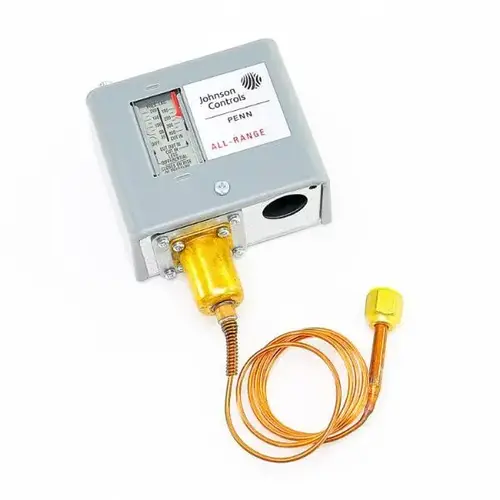 Pressure Switch, Spst, Open Low, 36" Capillary, 100-400 Psi Pressure Switch, Spst, Open Low, 36" Capillary, 100-400 Psi