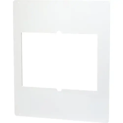 Com-Pak Twin Wall Heater White Adapter Plate