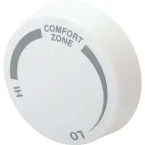 Cadet 040046 Almond Single Pole Baseboard Thermostat Knob