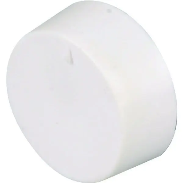 GENERIC PRIVATE BRAND White Line Volt Thermostat Knob 257996