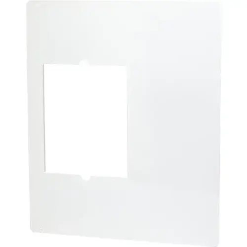 Com-Pak Wall Heater White Adapter Plate Com-Pak Wall Heater White Adapter Plate