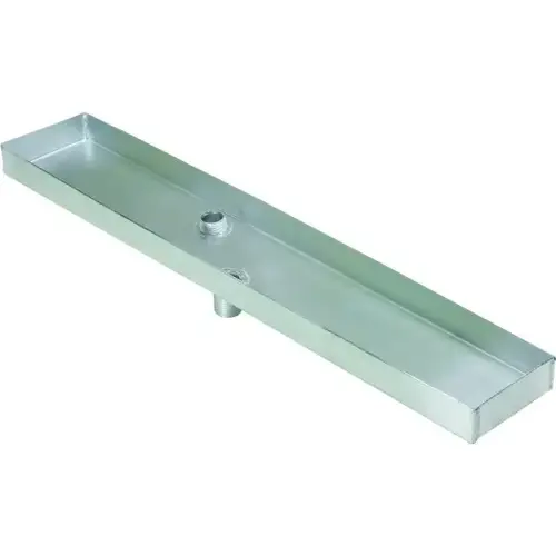 Raq And Rcw Series Drain Pan, 1-1/4h X 23-1/2w X 4-1/4"D Raq And Rcw Series Drain Pan, 1-1/4h X 23-1/2w X 4-1/4"D