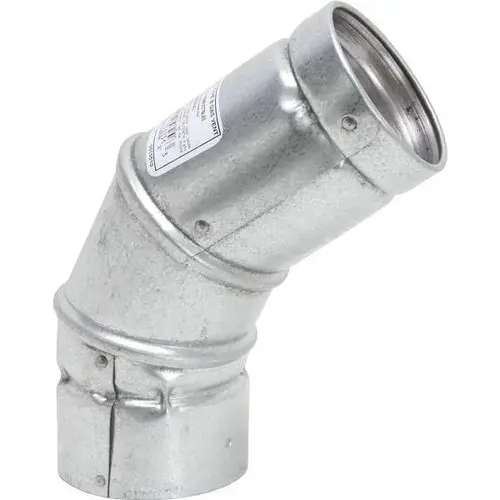 Gas Vent Type B 5 In. X 45/60 Deg. Adjustable Elbow