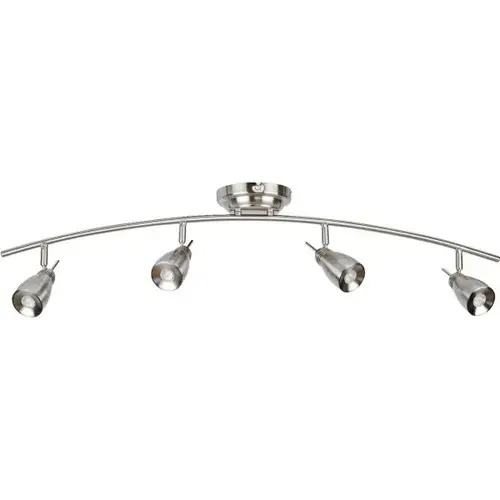 36-5/8 In. Led Apollo Track Light Fixture, 3000k (Satin Nickel)