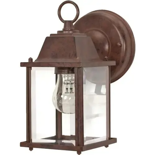 Nuvo Brentwood 4.38 X 8.63 In. 1-Light Outdoor Lantern (Old Bronze) Nuvo Brentwood 4.38 X 8.63 In. 1-Light Outdoor Lantern (Old Bronze)
