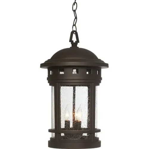 Sedona 11 X 19 In. 3-Light Outdoor Lantern (Seedy) (Oil-Rubbed Bronze) Sedona 11 X 19 In. 3-Light Outdoor Lantern (Seedy) (Oil-Rubbed Bronze)