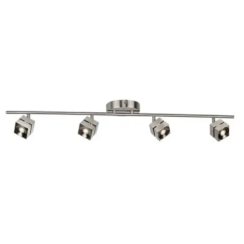 Cantrell 37 In. LED Fixed Rail Fixture Satin Nickel, 3000k Cantrell 37 In. LED Fixed Rail Fixture Satin Nickel, 3000k