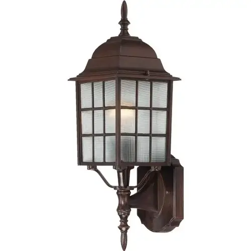 Adams 6.12 X 18.25 In. 1-Light Outdoor Lantern (Bronze) Adams 6.12 X 18.25 In. 1-Light Outdoor Lantern (Bronze)