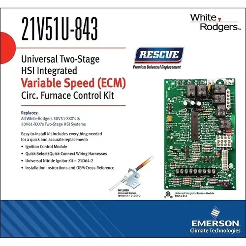 Universal Integrated Hot Surface Ignition Led Furnace Control Kit