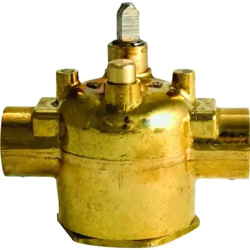 2-Way Sweat Two Position General Temperature Valve Body With 3/4" Sweat