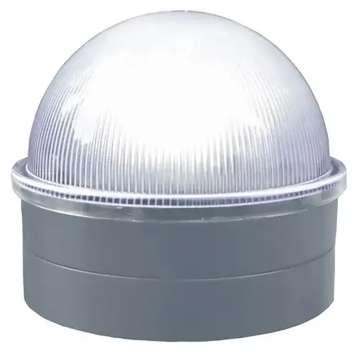 Silver Chainlink Summit Solar Post Cap Silver Chainlink Summit Solar Post Cap