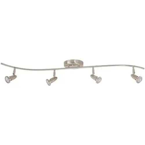 42-3/8 In. 4-Light Brushed Nickel Track Lighting Kit