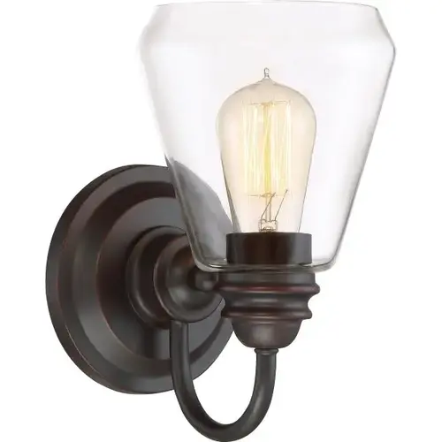 Foundry 6 In. 1-Light Incandescent Wall Sconce Foundry 6 In. 1-Light Incandescent Wall Sconce