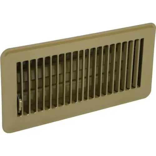 6x10" Brown Floor Register 6x10" Brown Floor Register