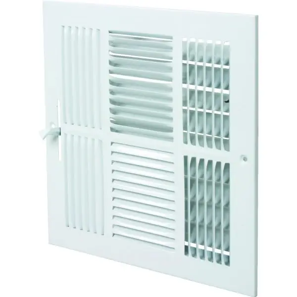 GENERIC PRIVATE BRAND 10x10 Four-Way Sidewall Register 253160 GENERIC PRIVATE BRAND 10x10 Four-Way Sidewall Register 253160