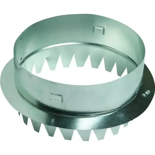 10" Diffuser Collar, Galvanized Steel
