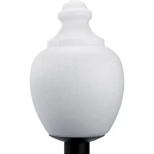 100w Squre Acorn Surface Lighting Post Cap (Black) 100w Squre Acorn Surface Lighting Post Cap (Black)