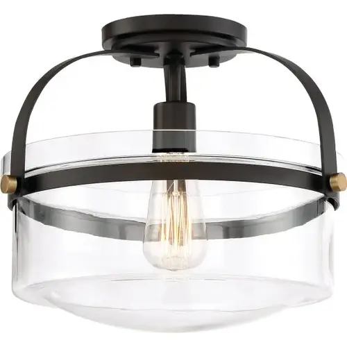 Jaxon Incandescent Semi-Flush Mount Light