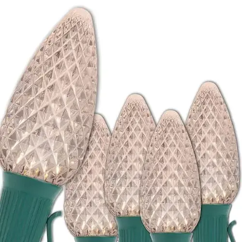 C9 Opticore LED Christmas String Lights, Warm White, 25 ft C9 Opticore LED Christmas String Lights, Warm White, 25 ft