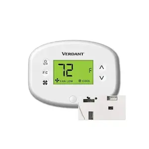Verdant VX-TW-KT-W (XMF) Vx2wireless Ems Tstat Kit,built-In Occupancy Detection, Wireless, White