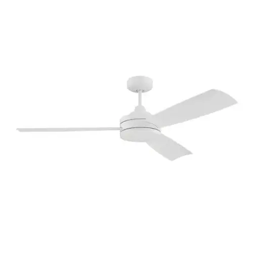 Neighborhood Inspo 54 In Indoor Ceiling Fan W/ Hard Wired Wall Control (White)
