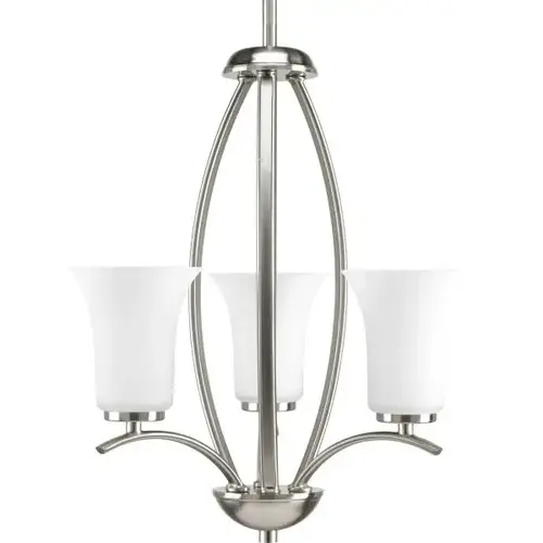 Joy 3-Lamp Led Entryway Lighting (White Etched) Joy 3-Lamp Led Entryway Lighting (White Etched)