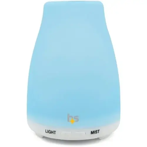 Essential Oil Diffuser & Cool Mist Humidifier For Small Rooms, White Essential Oil Diffuser & Cool Mist Humidifier For Small Rooms, White