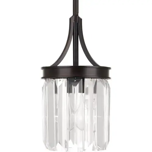 Glimmer 11 In. 1-Light Mini Pendant Fixture (Antique Bronze) Glimmer 11 In. 1-Light Mini Pendant Fixture (Antique Bronze)