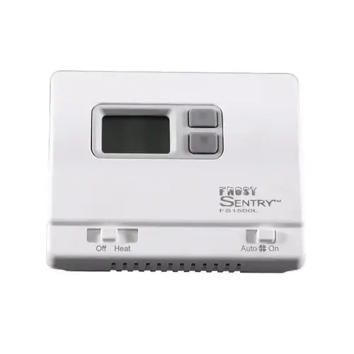 35-75 Degrees Fahrenheit Battery Operated Single Stage Heat Horizontal Mount