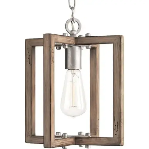 Turnbury Galvanized Finish One-Light Mini-Pendant Turnbury Galvanized Finish One-Light Mini-Pendant