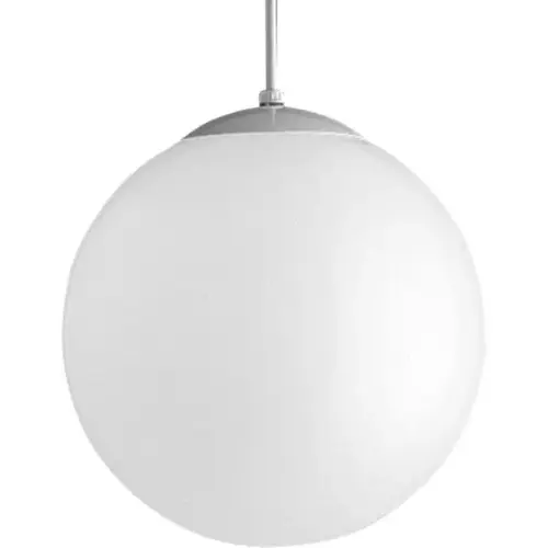 Opal Globes 12 In. 1-Light Pendant Fixture (White) Opal Globes 12 In. 1-Light Pendant Fixture (White)