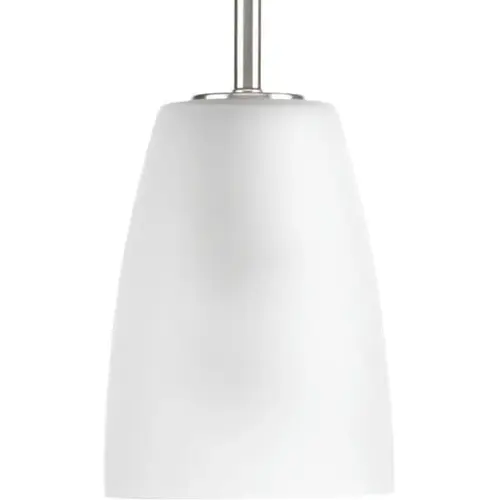 Leap 5 In. 1-Light Pendant Fixture (Brushed Nickel) Leap 5 In. 1-Light Pendant Fixture (Brushed Nickel)
