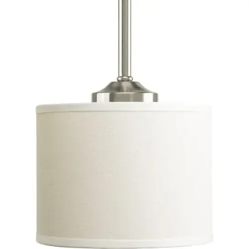 Inspire 7 In. 1-Light Mini Pendant Fixture (Brushed Nickel) Inspire 7 In. 1-Light Mini Pendant Fixture (Brushed Nickel)