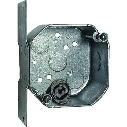 Ceiling Fan Box 4 In. Octagon 2-1/8 In. Deep Fa Bracket