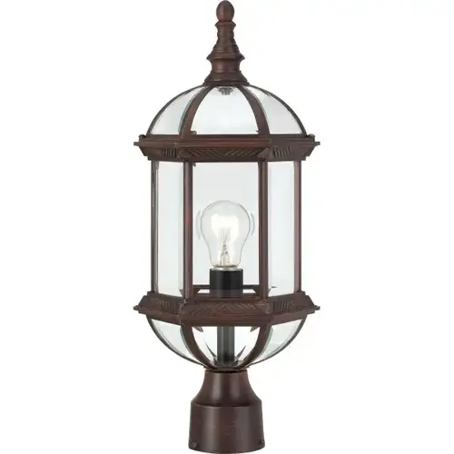 Boxwood100w Lighting Post Cap (Bronze)
