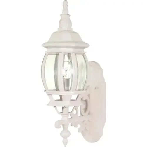 Central Park 6 X 20 In. 1-Light Outdoor Lantern (White) Central Park 6 X 20 In. 1-Light Outdoor Lantern (White)