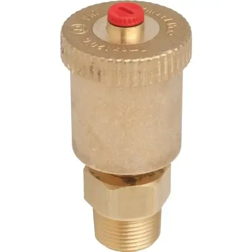 1/2" Fpt 3/4" Mpt Automatic Air Vent Vertical Discharge Vertical 1/2" Fpt 3/4" Mpt Automatic Air Vent Vertical Discharge Vertical