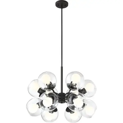 Meridian 12-Light Indoor Chandelier (Glass) Meridian 12-Light Indoor Chandelier (Glass)