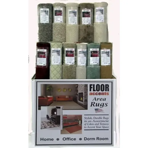 Dynasty Carpet Area Rug Assortment and Display Box