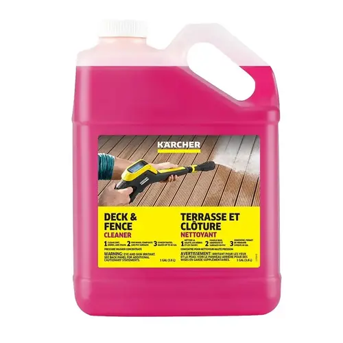 DECK AND FENCE DETERGENT 1GAL DECK AND FENCE DETERGENT 1GAL