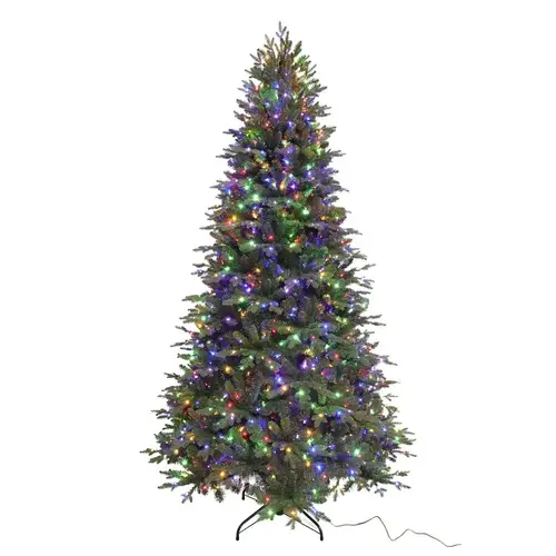Hometown Holidays Pre-Lit Christmas Tree, 7.5 ft H Hometown Holidays Pre-Lit Christmas Tree, 7.5 ft H
