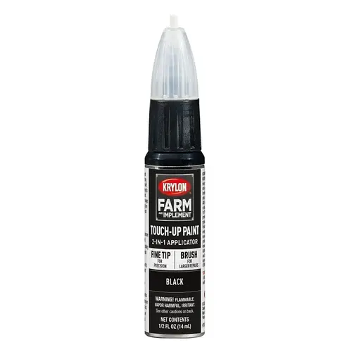Krylon Farm & Implement Series Touch-Up Paint Pen, Fine Tip, Black, Works on: Metal Krylon Farm & Implement Series Touch-Up Paint Pen, Fine Tip, Black, Works on: Metal