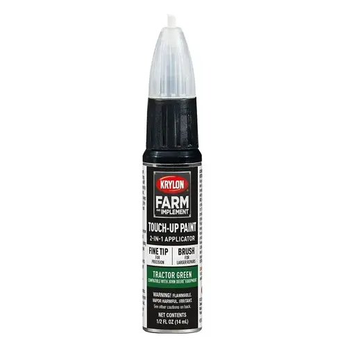 Krylon Farm & Implement Series Touch-Up Paint Pen, Fine Tip, Tractor Green, Works on: Metal Krylon Farm & Implement Series Touch-Up Paint Pen, Fine Tip, Tractor Green, Works on: Metal